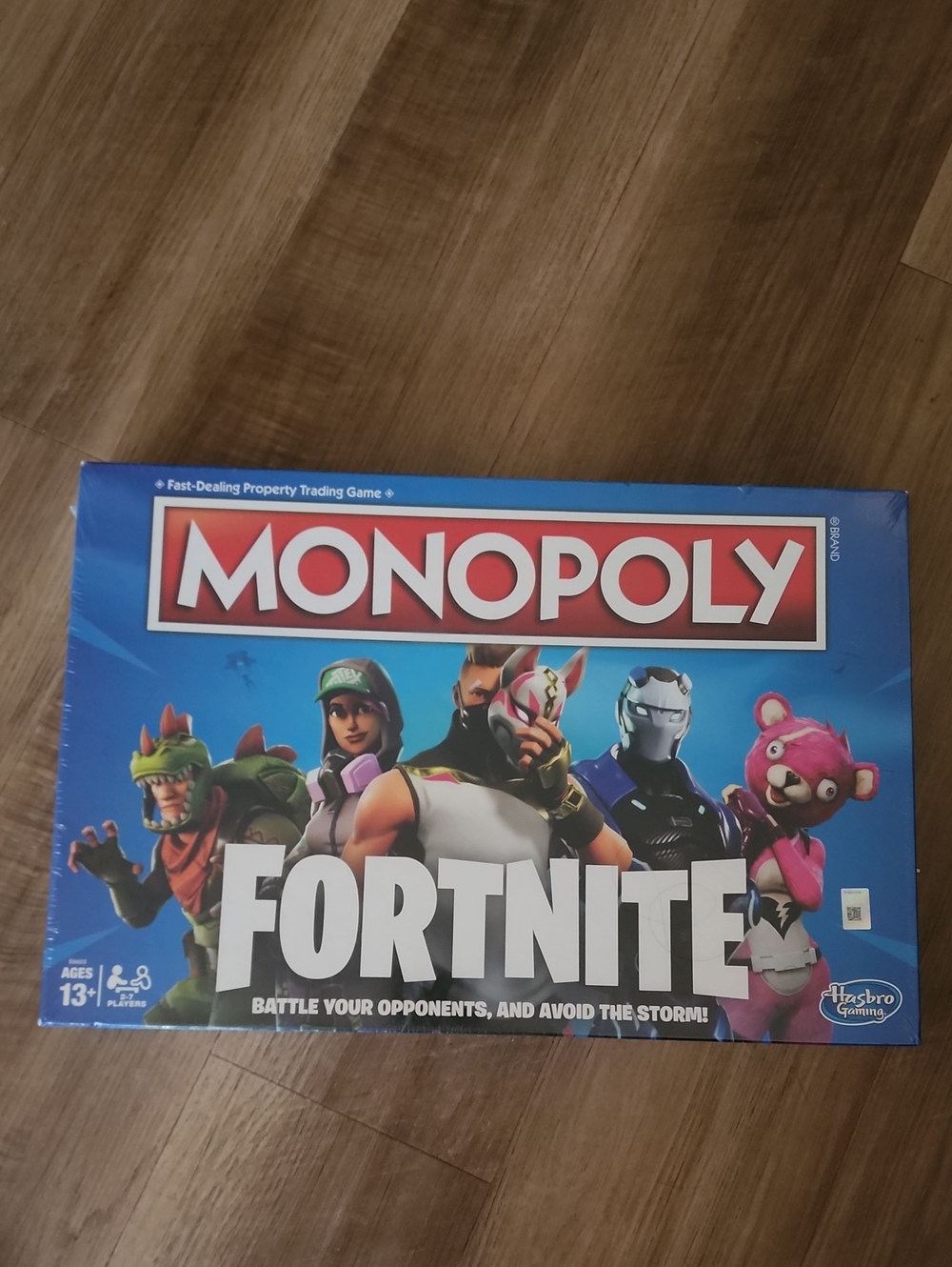 NIB Hasbro Monopoly Fortnite Board Game - Blue Box